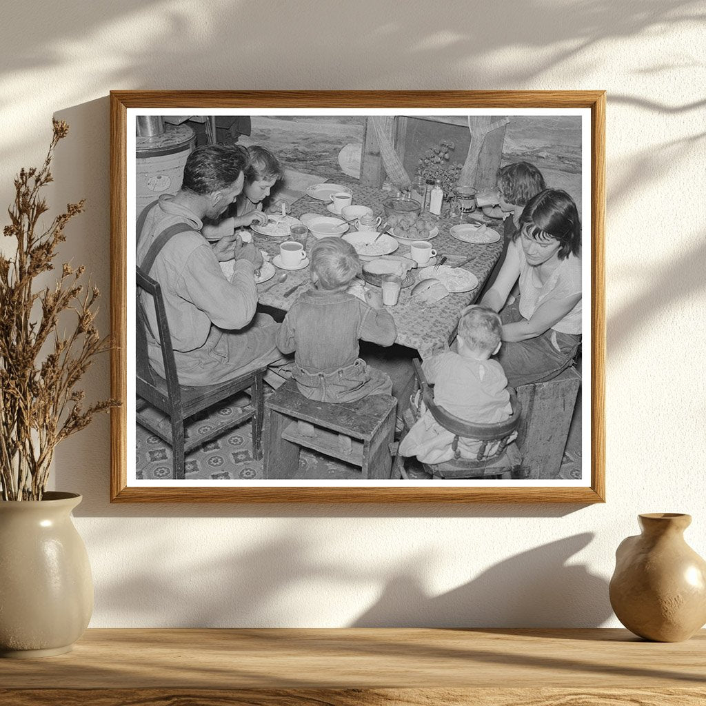 William Horavitch family dinner Williams County ND 1937