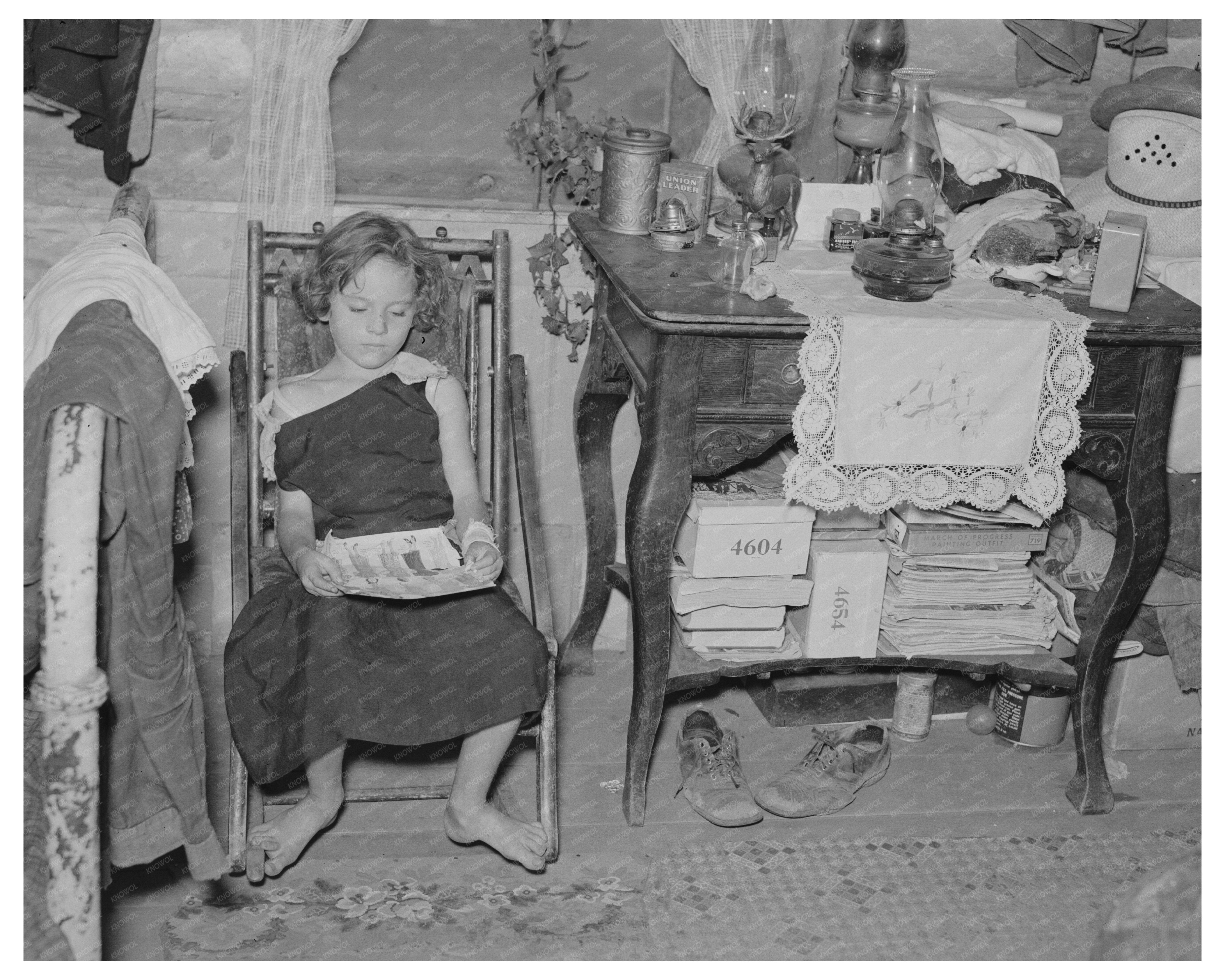 Daughter of William Huravitch North Dakota 1937