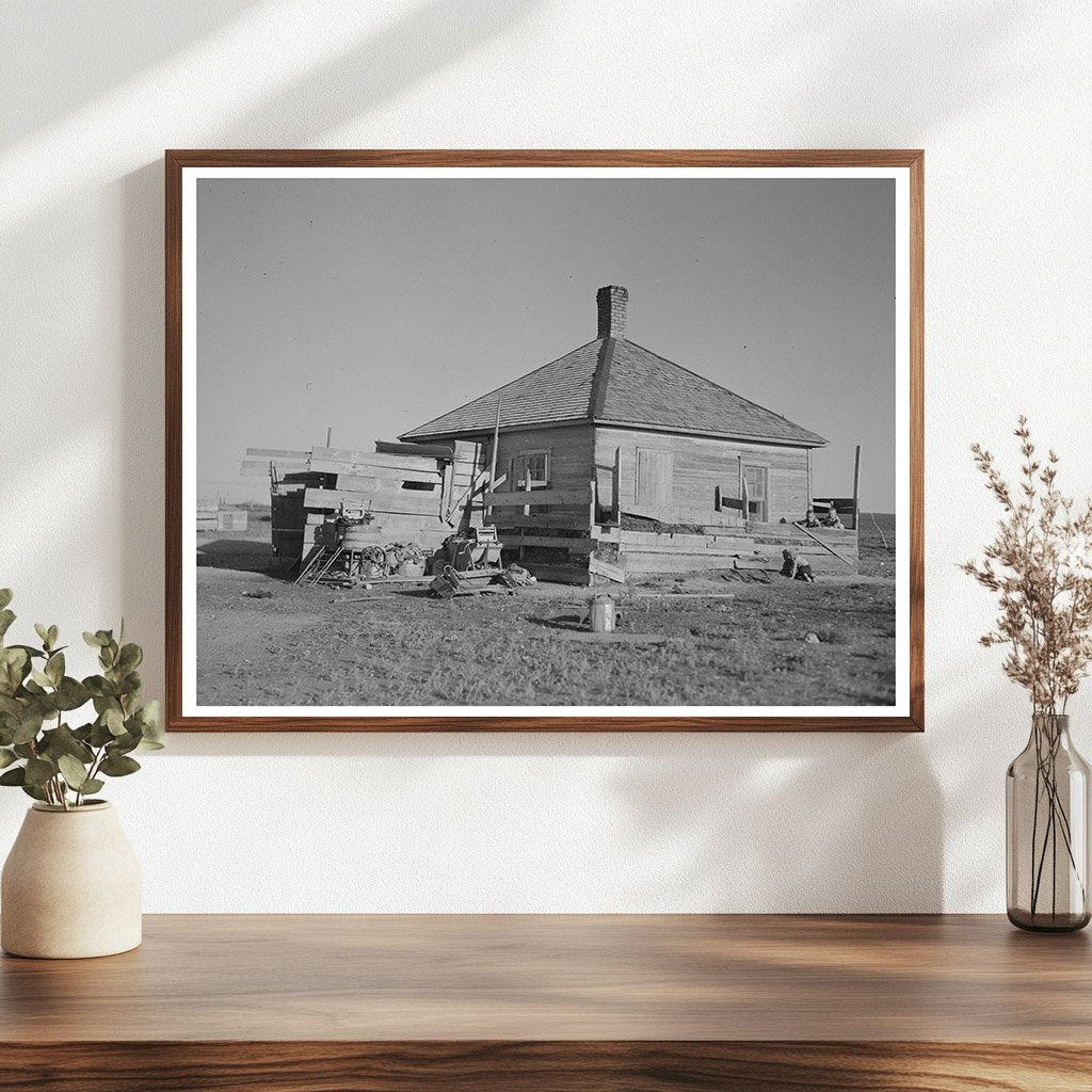 Floyd Peaches Farmhouse North Dakota 1937