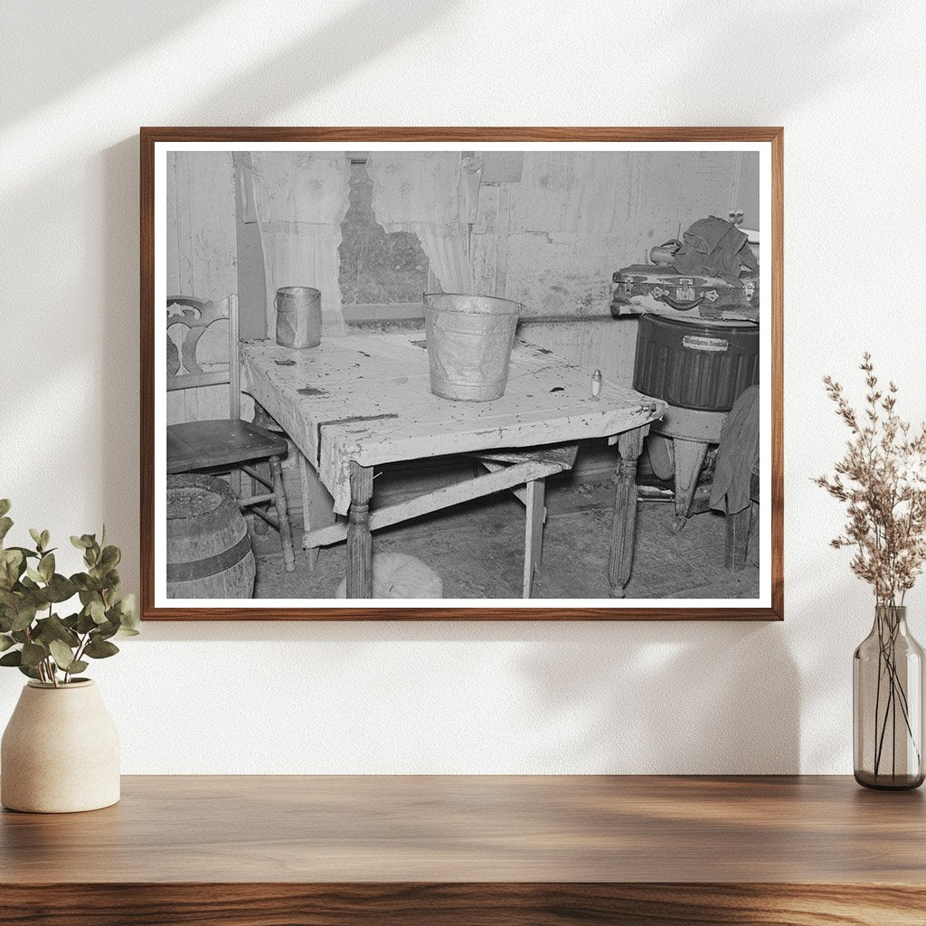 Farmhouse Kitchen in Williams County North Dakota 1937