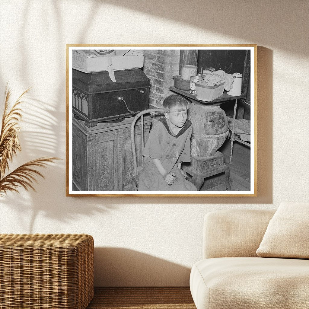 Child of Farmer in Drought Stricken North Dakota 1937
