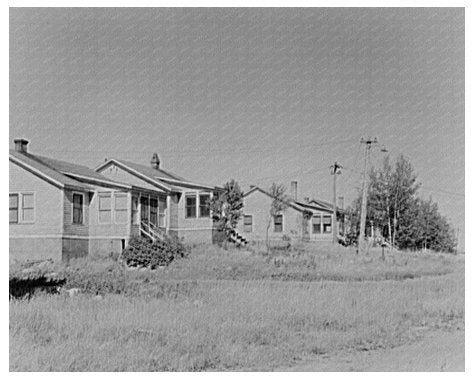 Abandoned Houses in Babbitt Minnesota September 1937