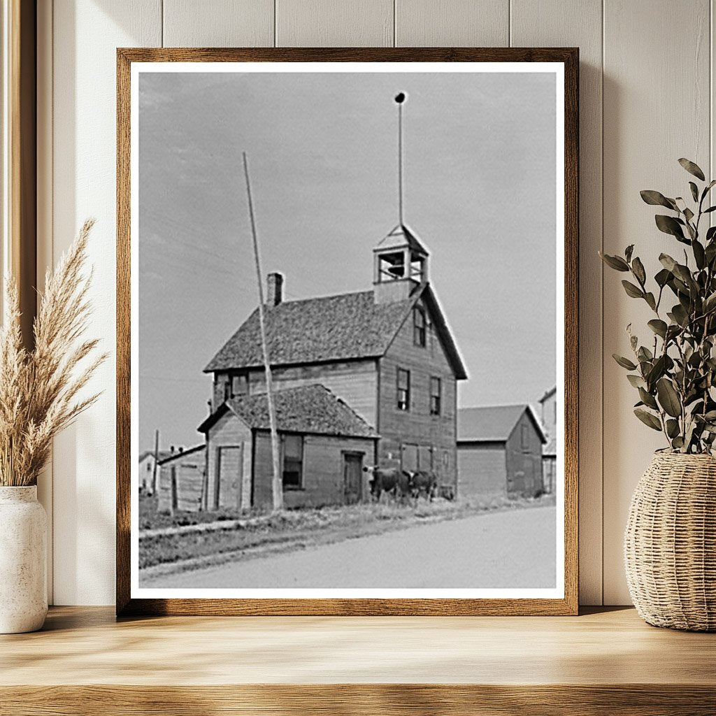 Old City Hall Winton Minnesota September 1937 Photo
