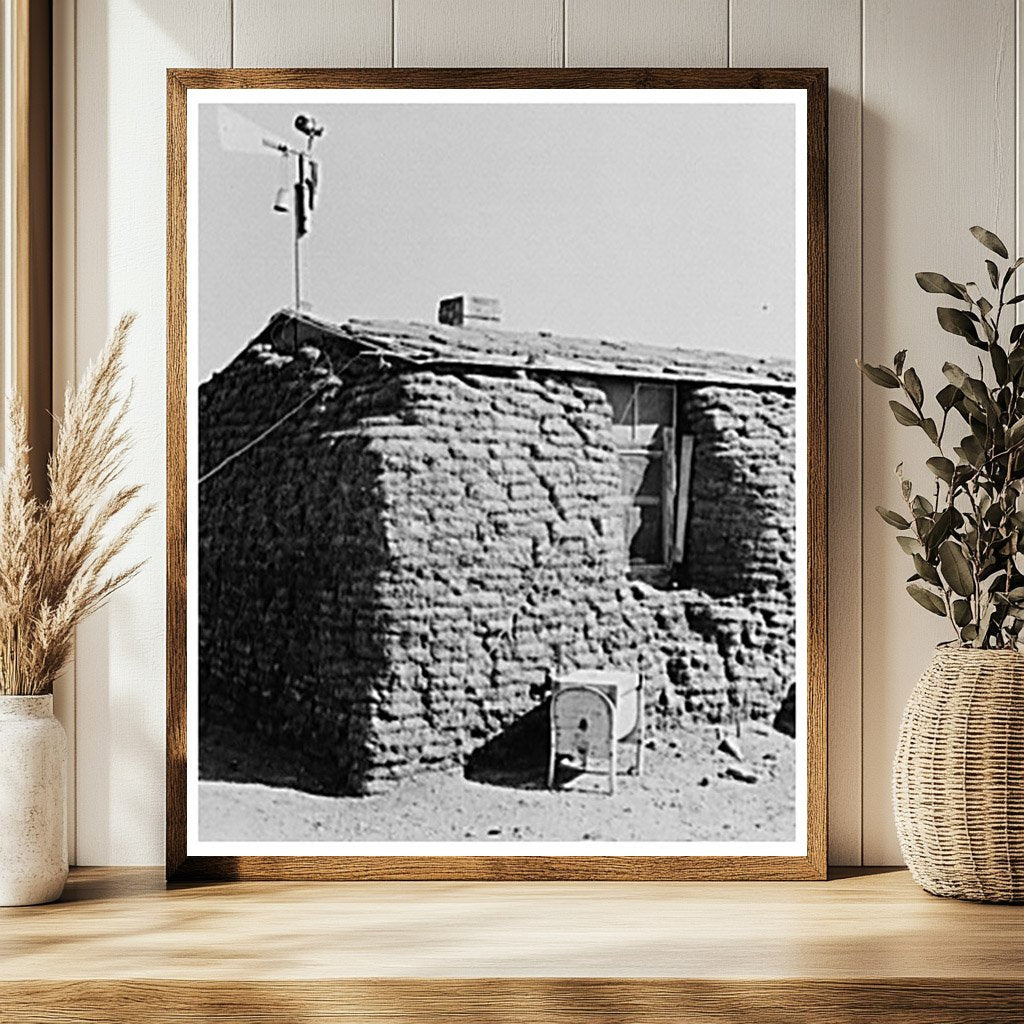 Sod House Corner Williams County North Dakota 1937