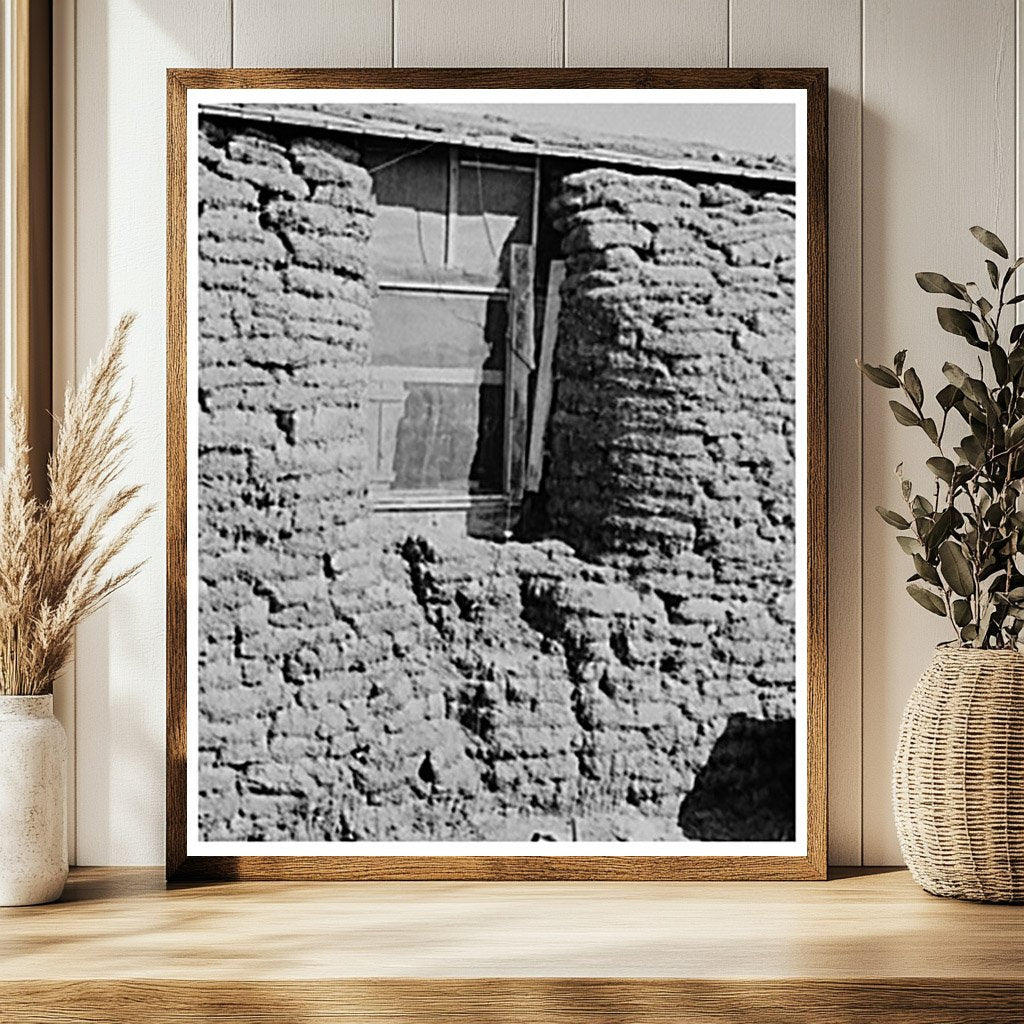 Sodhouse Recessed Window North Dakota September 1937