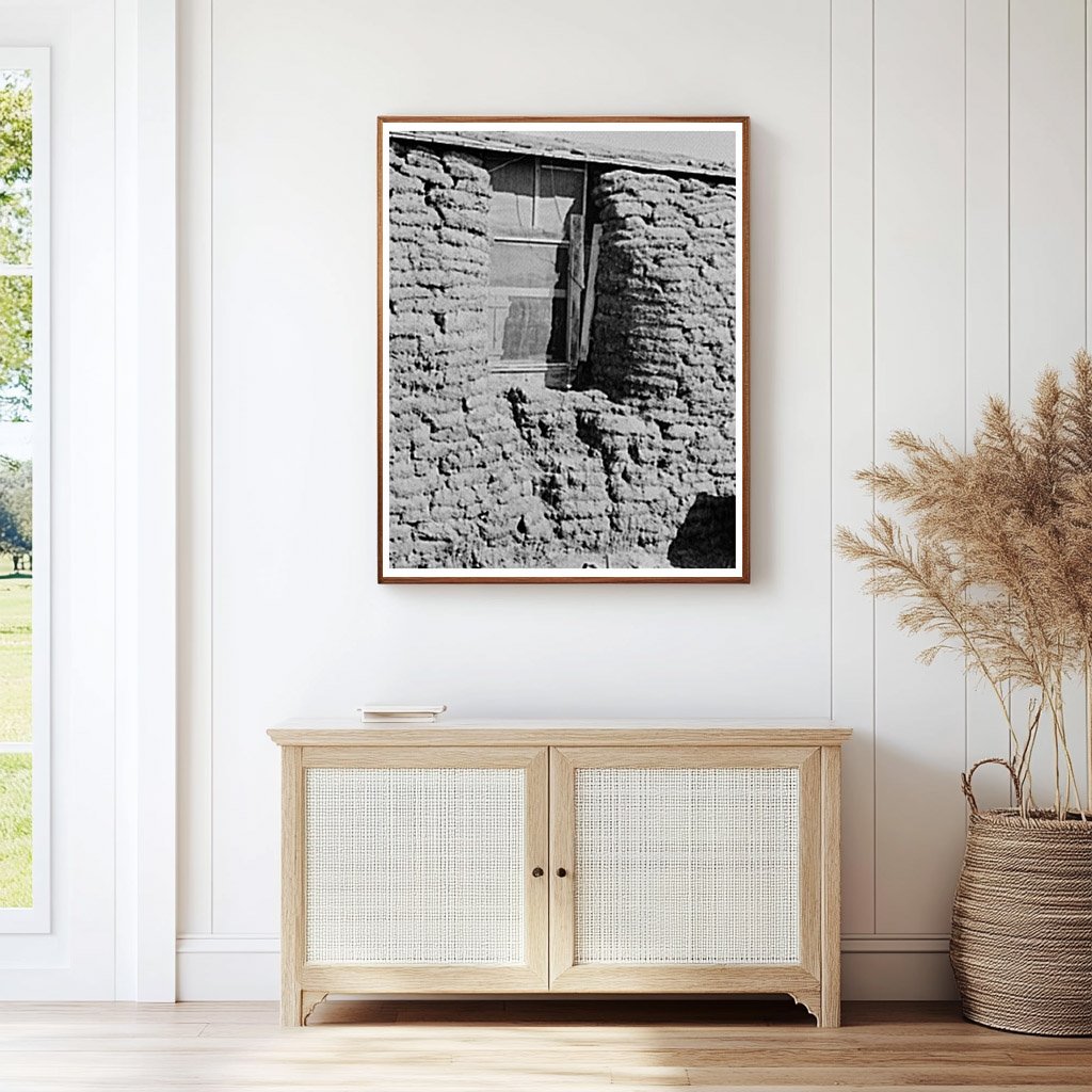Sodhouse Recessed Window North Dakota September 1937