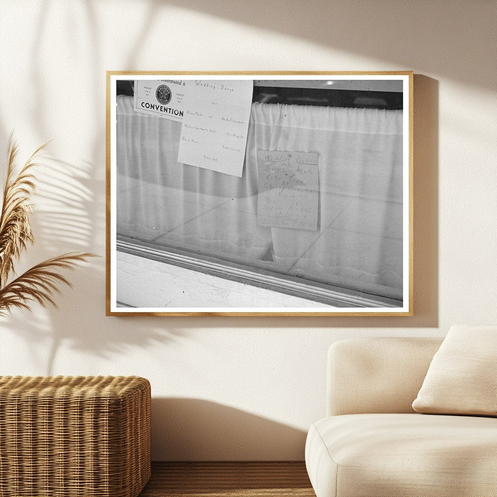 1937 Vintage Store Window in Virginia Minnesota