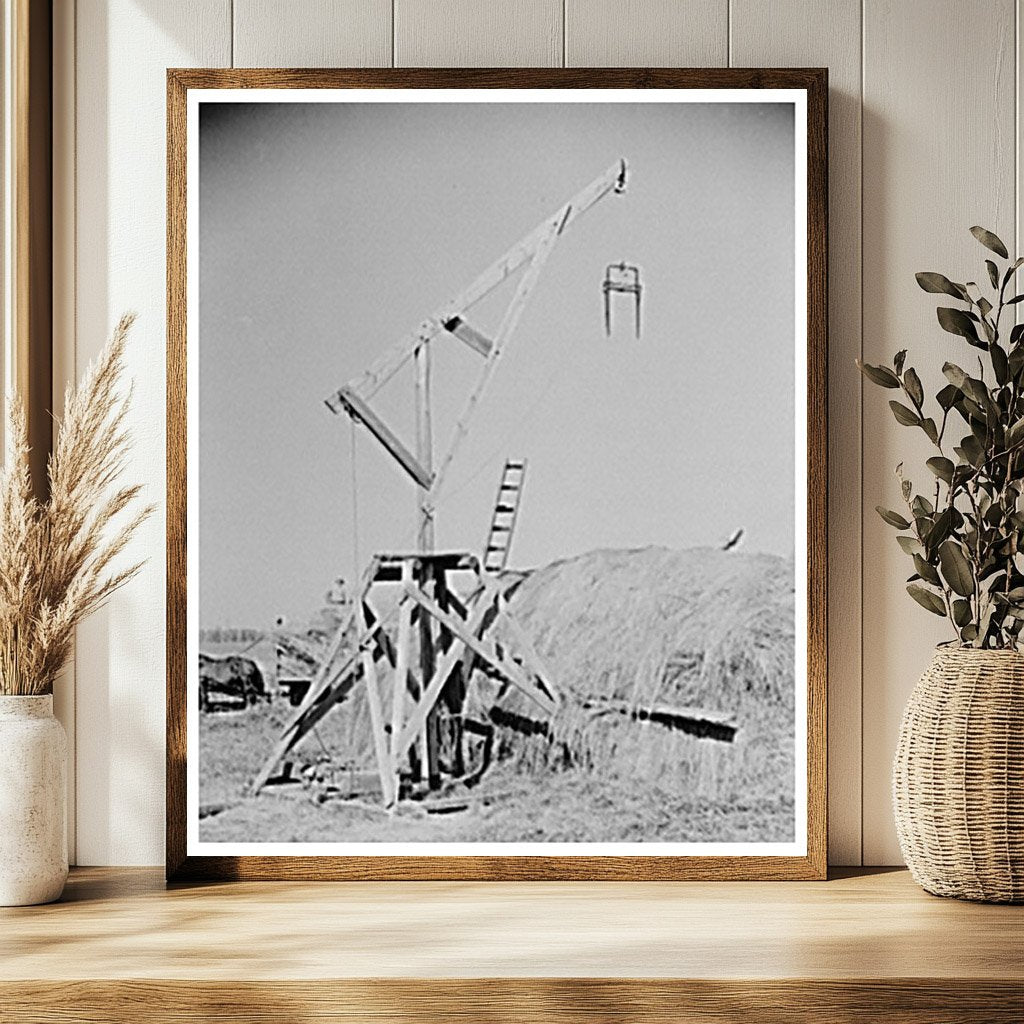 Hay Rig on Farm in Littlefork Minnesota 1937