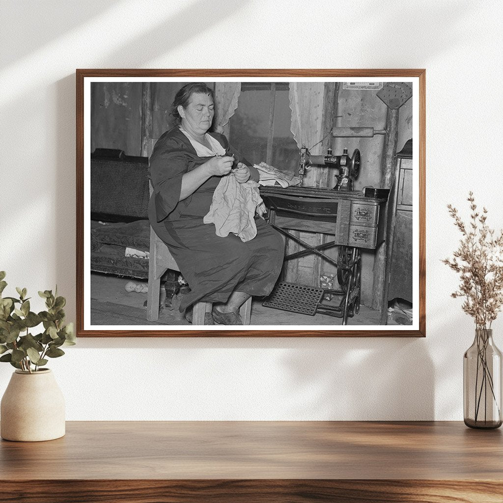 Farmwife in Northome Minnesota September 1937