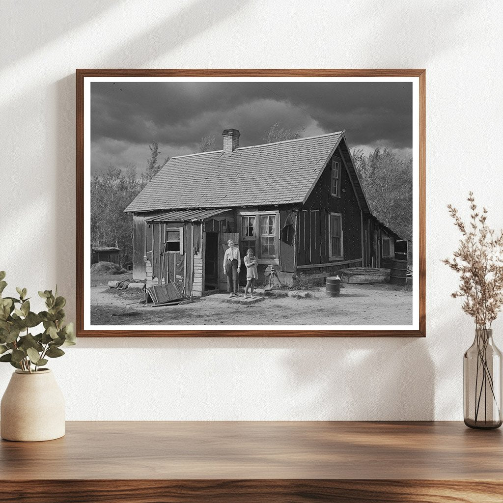 Steve Flanders Home in Koochiching County Minnesota 1937