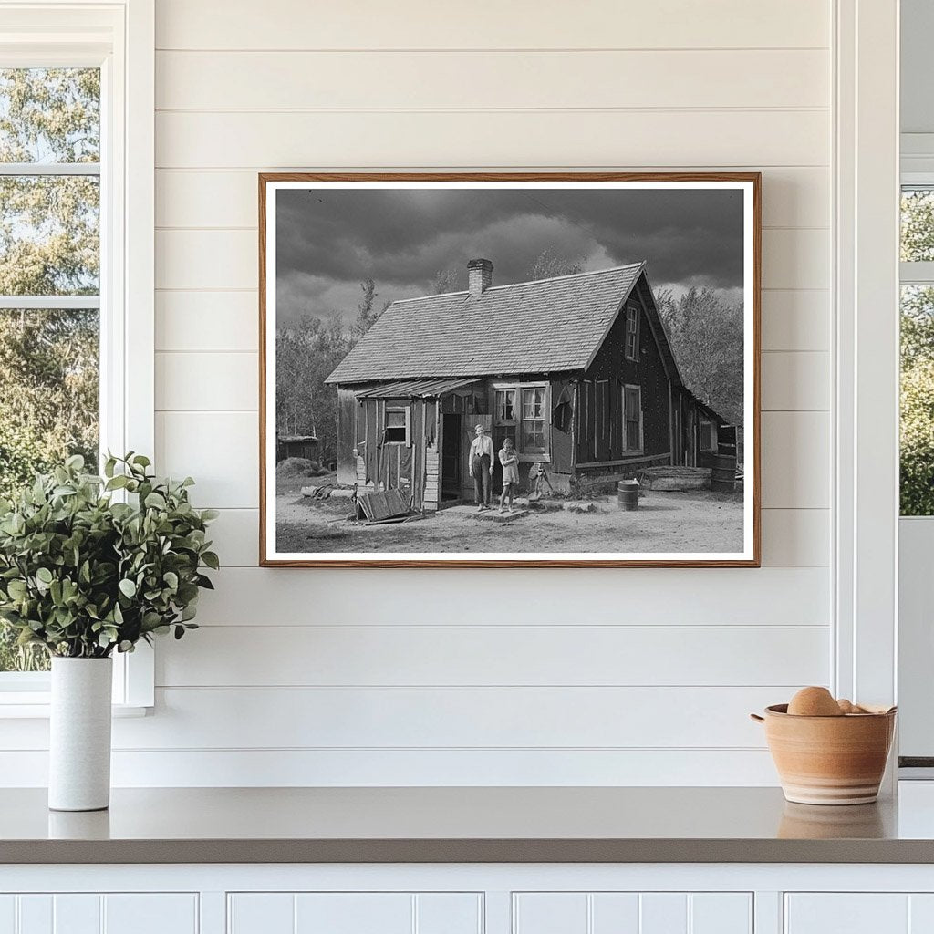 Steve Flanders Home in Koochiching County Minnesota 1937