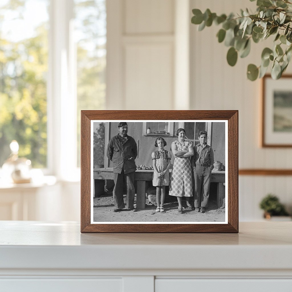 Edward Chapman Family Farmers Minnesota September 1937