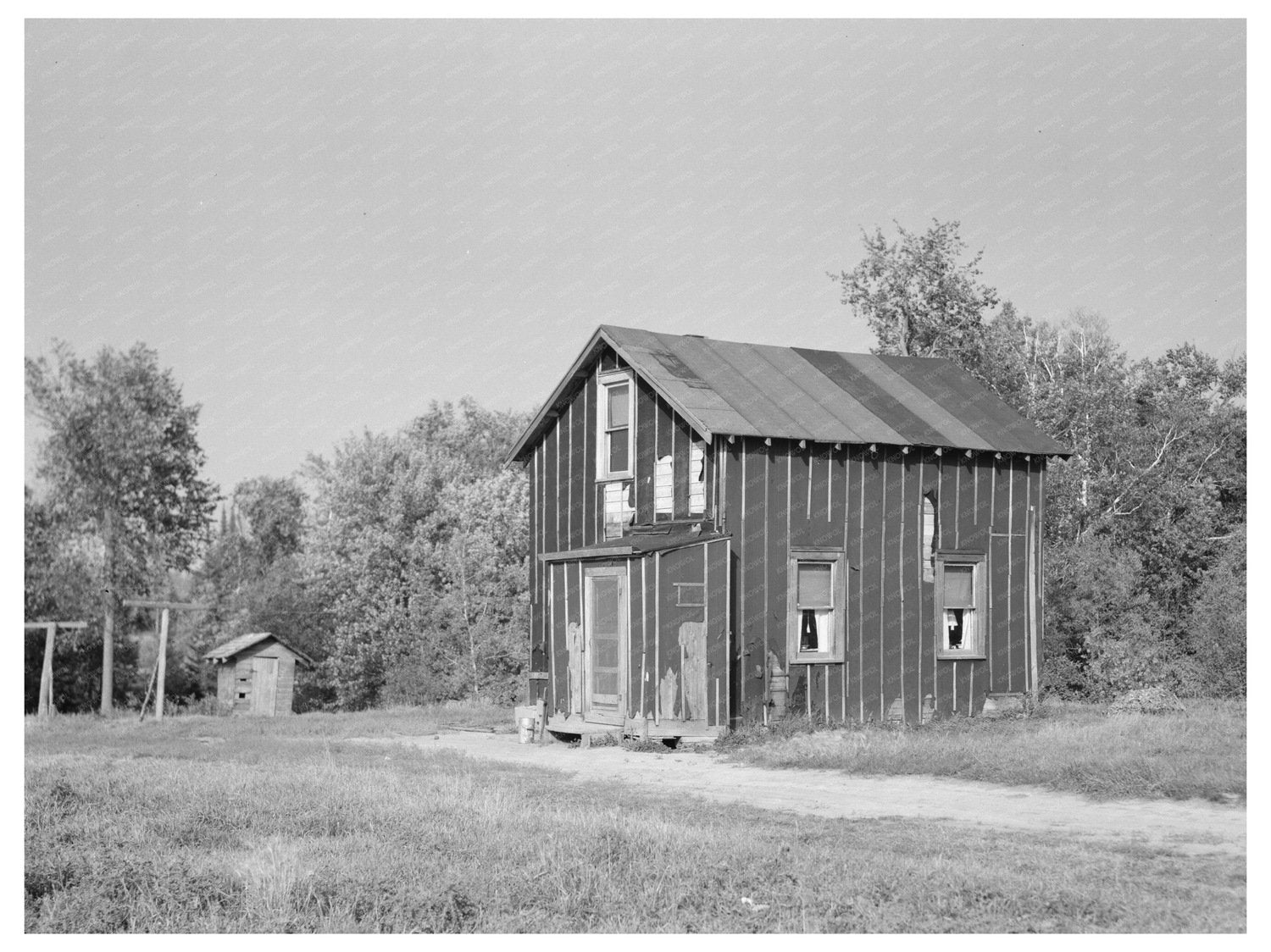 Vintage Farmhouse in Littlefork Minnesota 1937