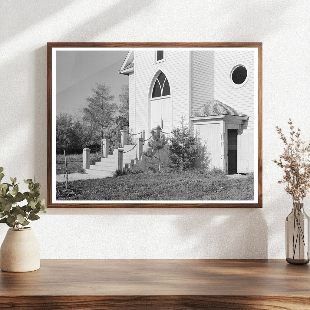 Vintage Church in Littlefork Minnesota 1937