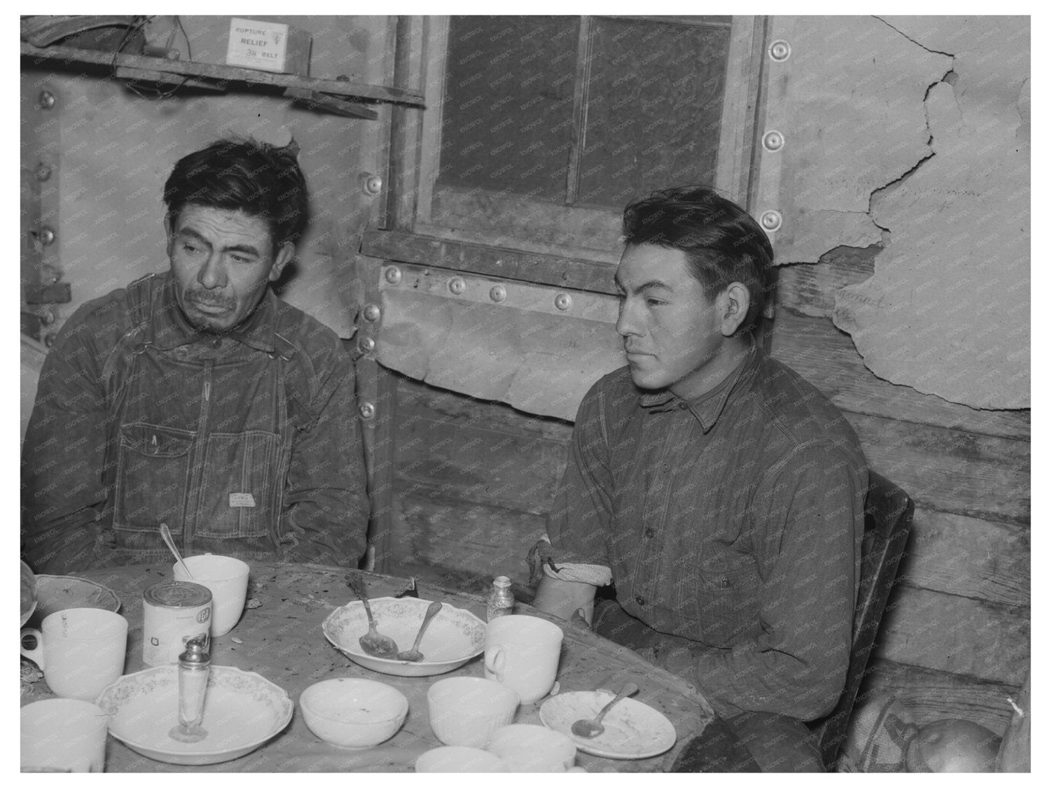 Mexican Laborers in Sugar Beet Factories 1937
