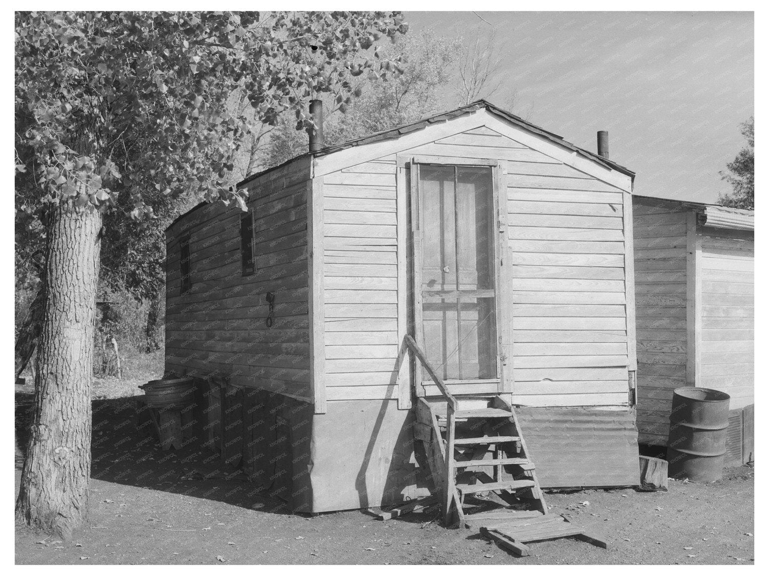 Transient Sugar Beet Workers Shack Fisher Minnesota 1937
