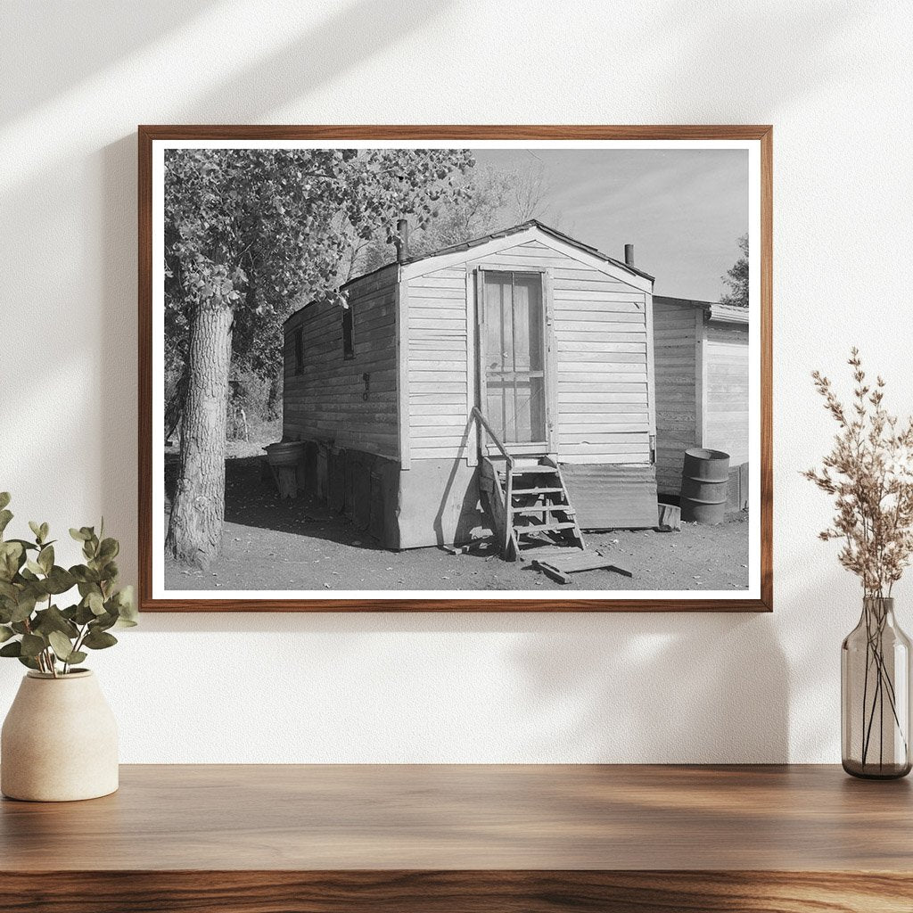Transient Sugar Beet Workers Shack Fisher Minnesota 1937