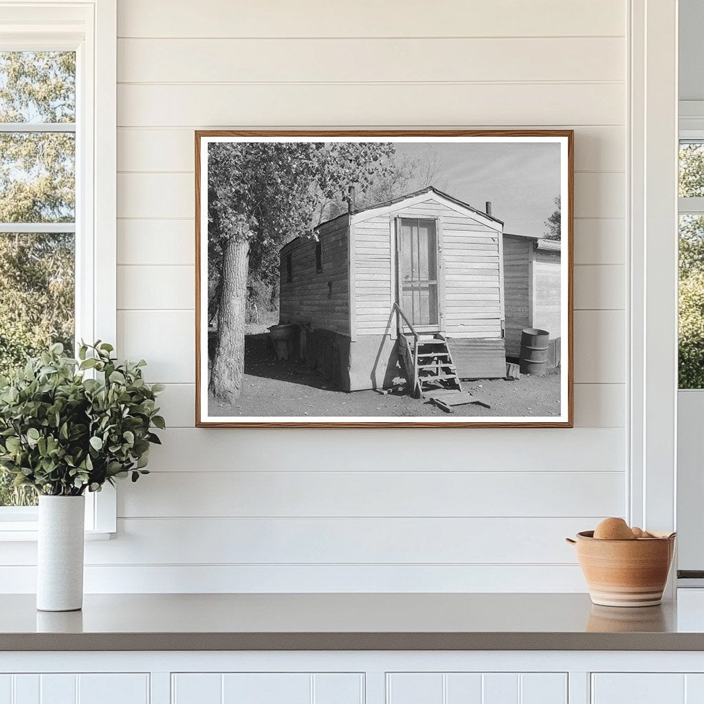 Transient Sugar Beet Workers Shack Fisher Minnesota 1937