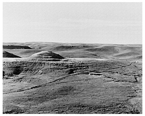 Williams County North Dakota Landscape October 1937