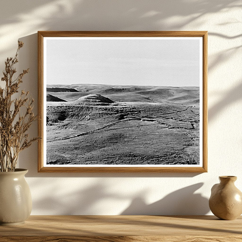 Williams County North Dakota Landscape October 1937