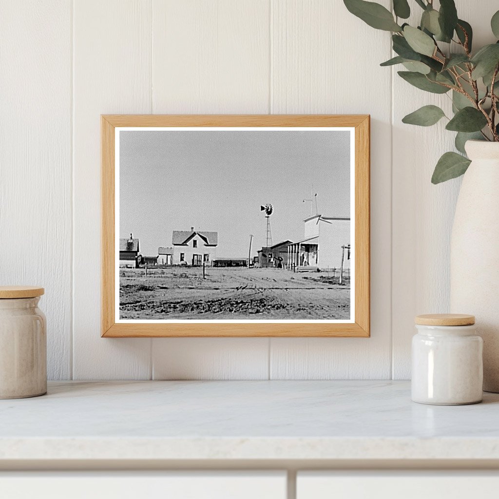 McKenzie County North Dakota Rural Landscape 1937