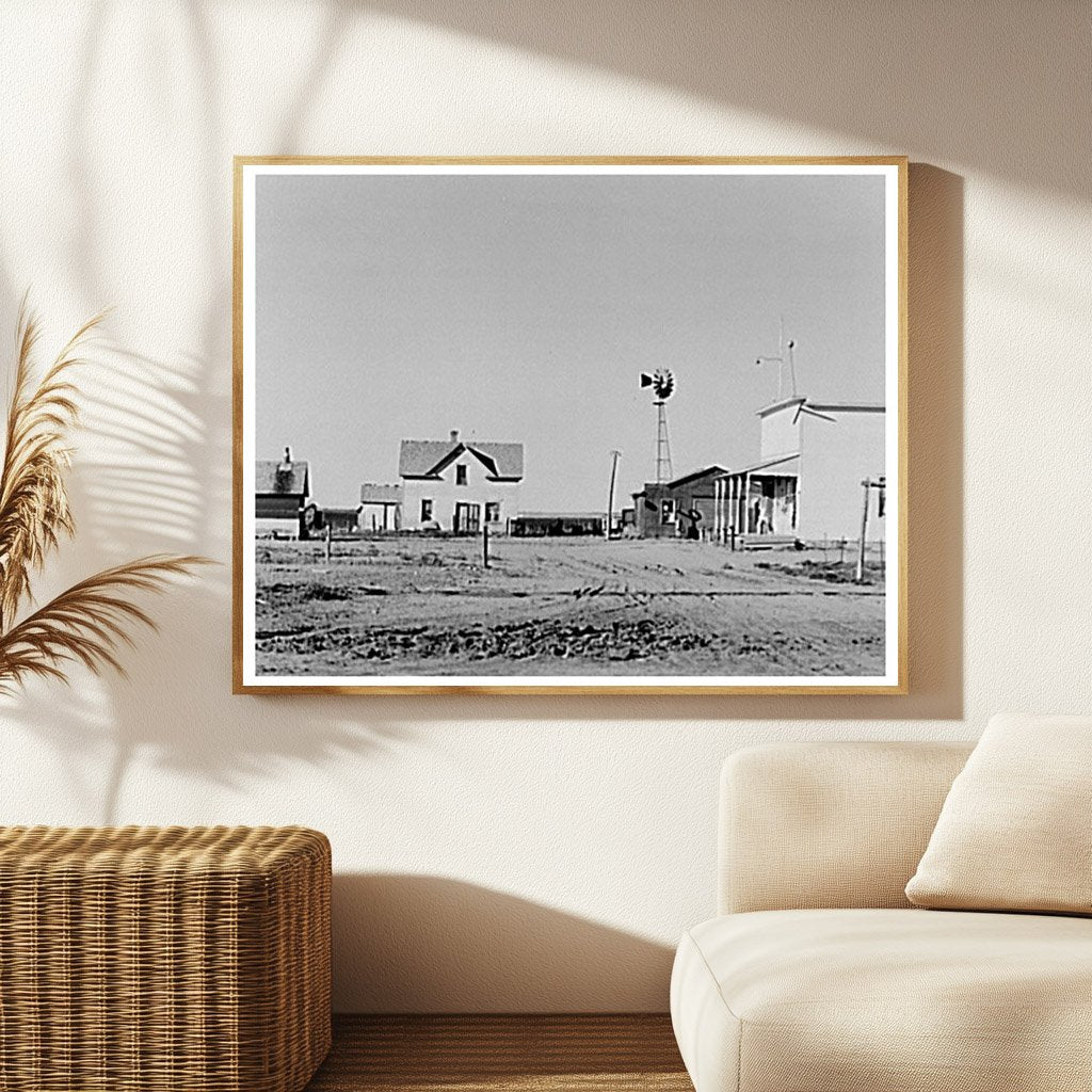 McKenzie County North Dakota Rural Landscape 1937