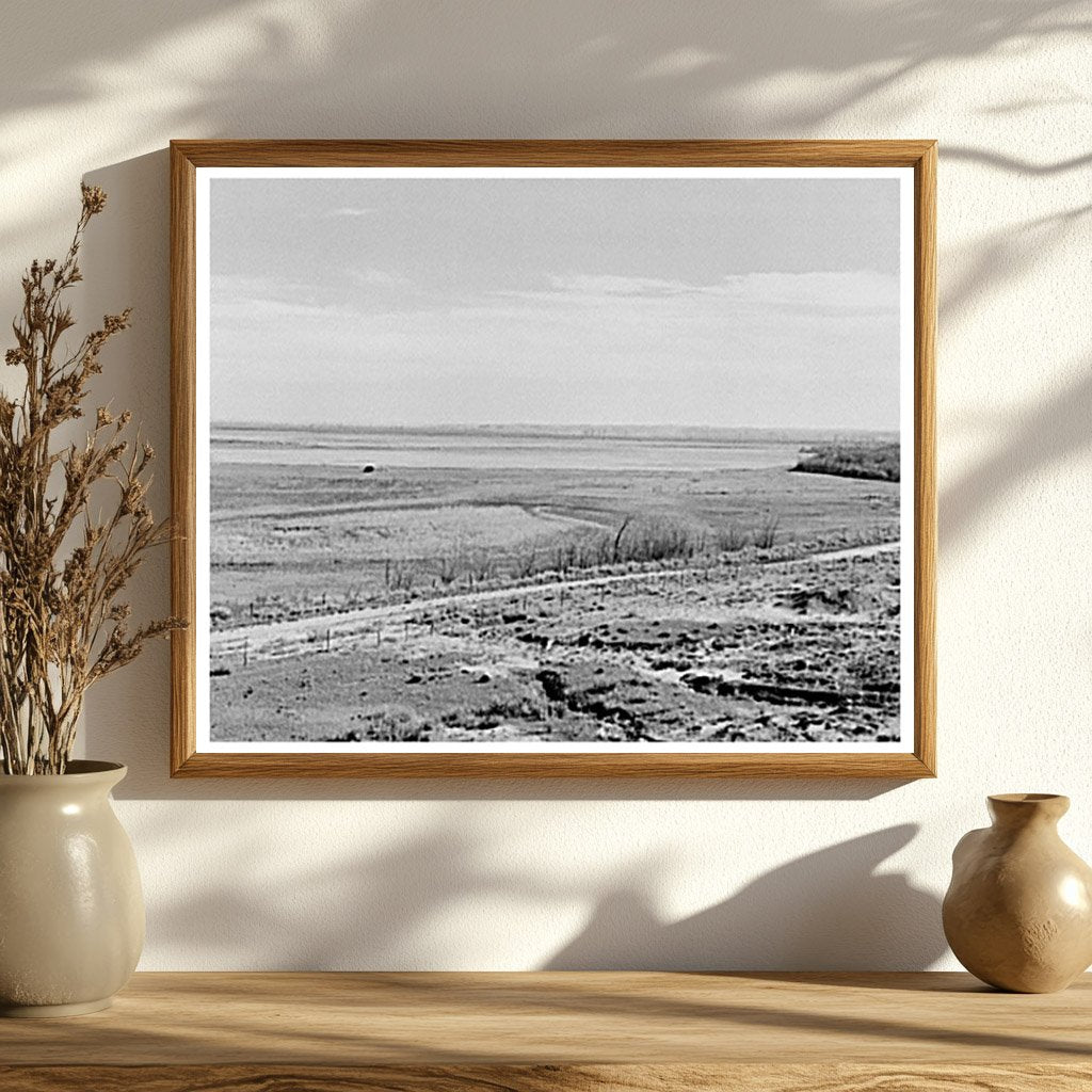 Vintage Landscape Scene McKenzie County North Dakota 1937