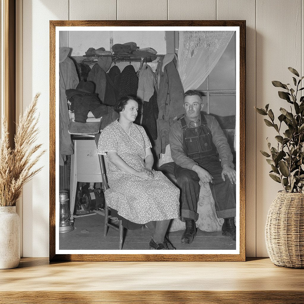 John and Mrs. John Lynch Family in North Dakota 1937