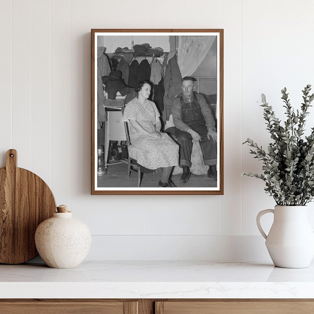 John and Mrs. John Lynch Family in North Dakota 1937