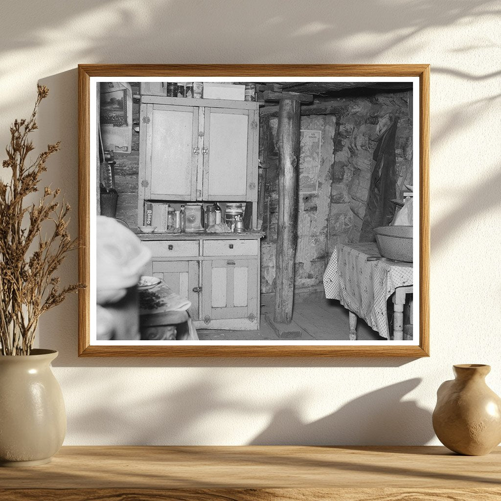 1937 Vintage Photo of Homesteaders Shack in North Dakota