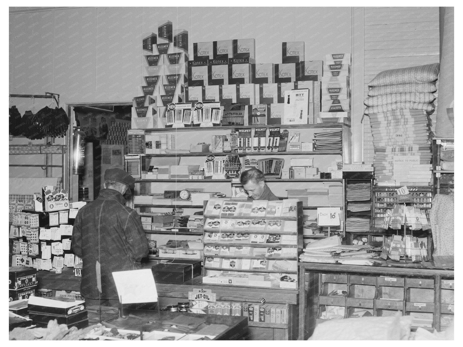 General Store Interior Ray North Dakota October 1937