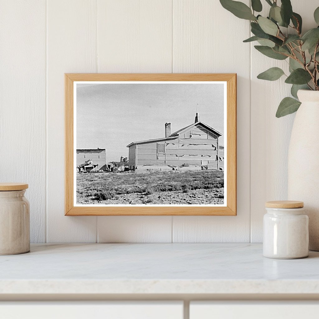Drought-Stricken Farmhouse in Williams County 1937