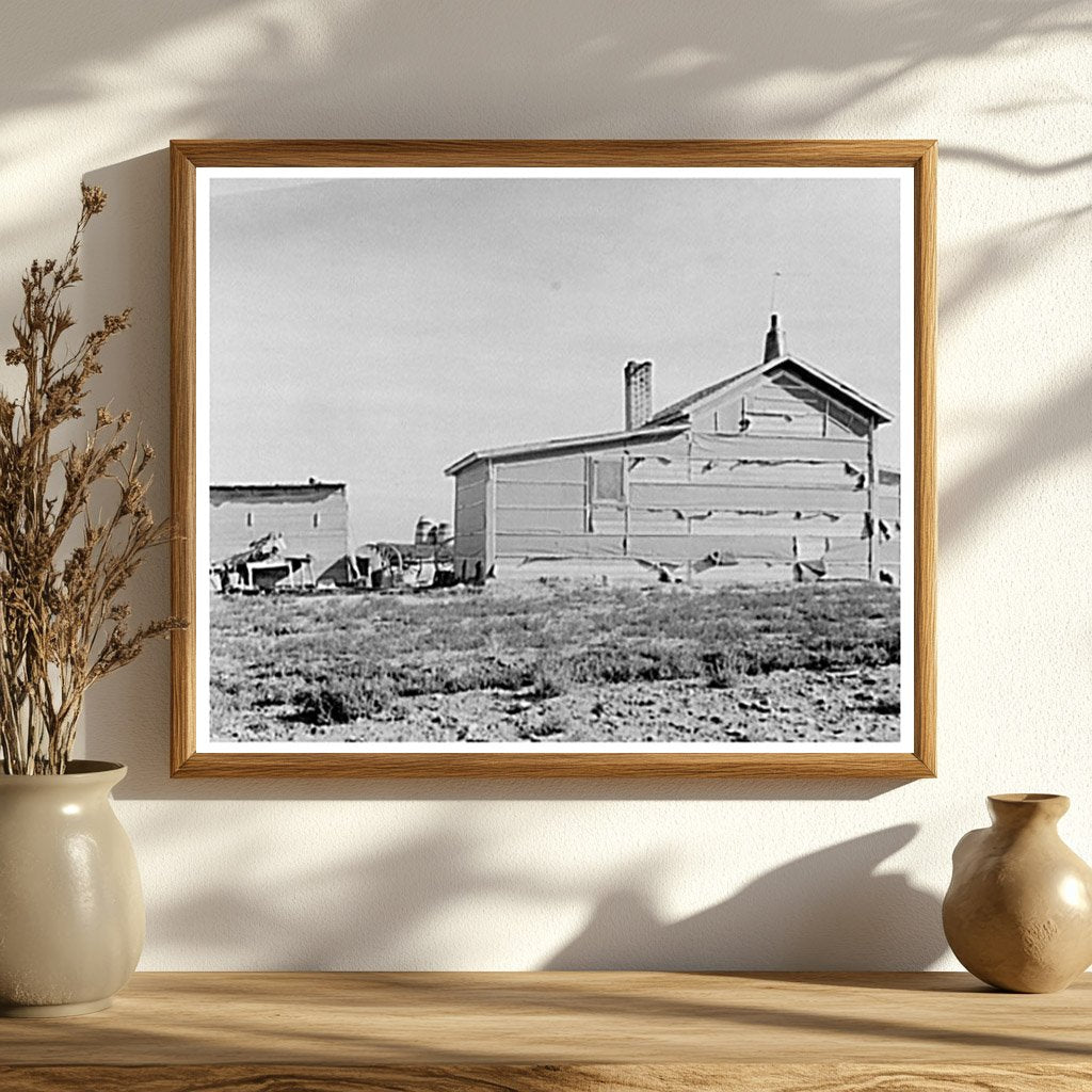 Drought-Stricken Farmhouse in Williams County 1937