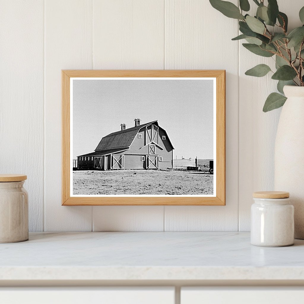 Vintage Barn on Bakke Farm North Dakota November 1937