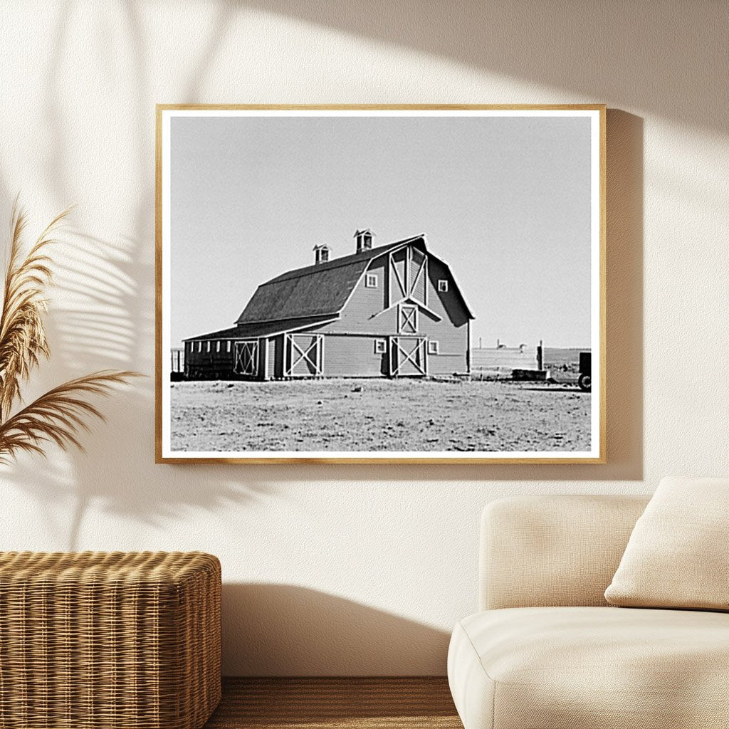 Vintage Barn on Bakke Farm North Dakota November 1937
