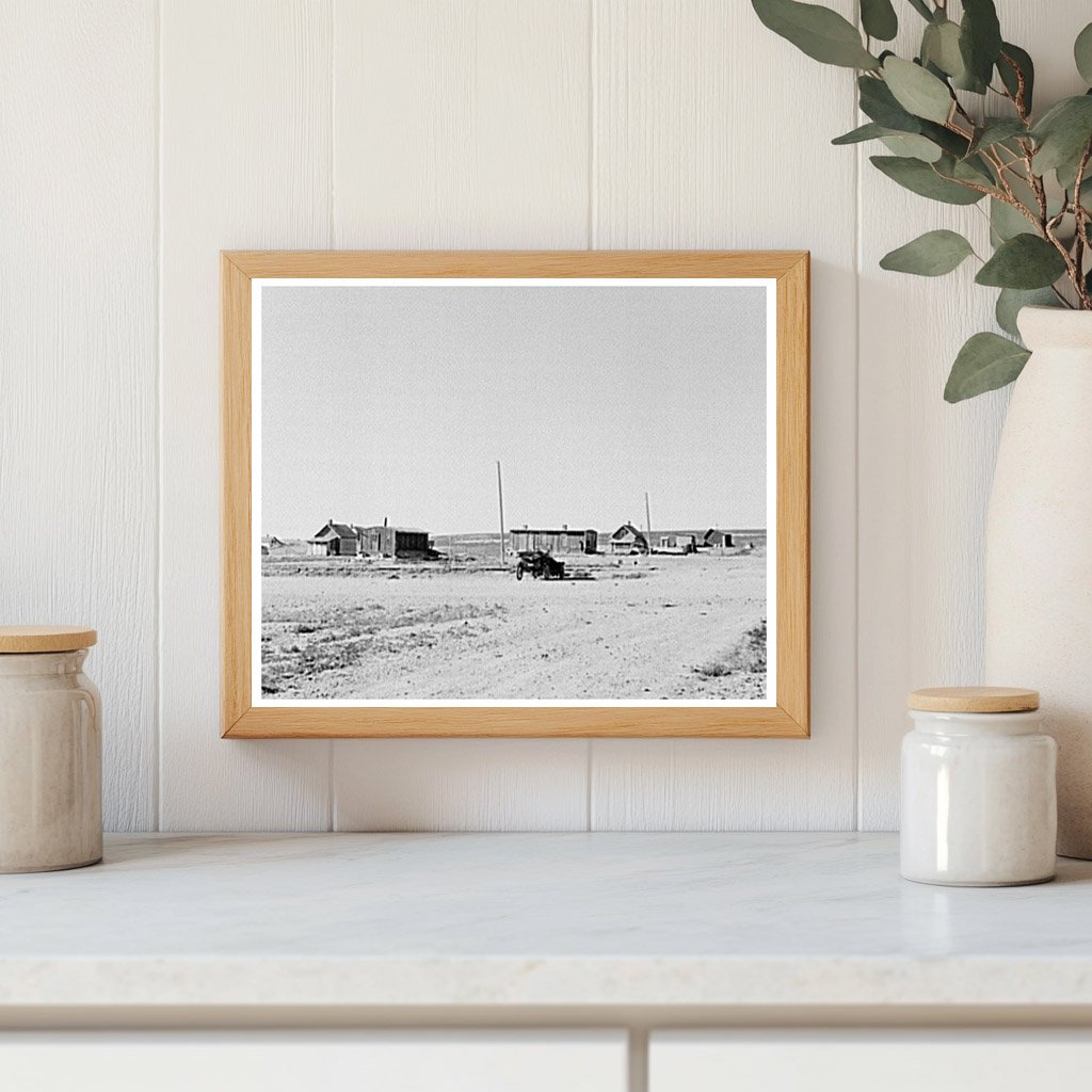 Alkabo North Dakota Farmstead Vintage Photo 1937