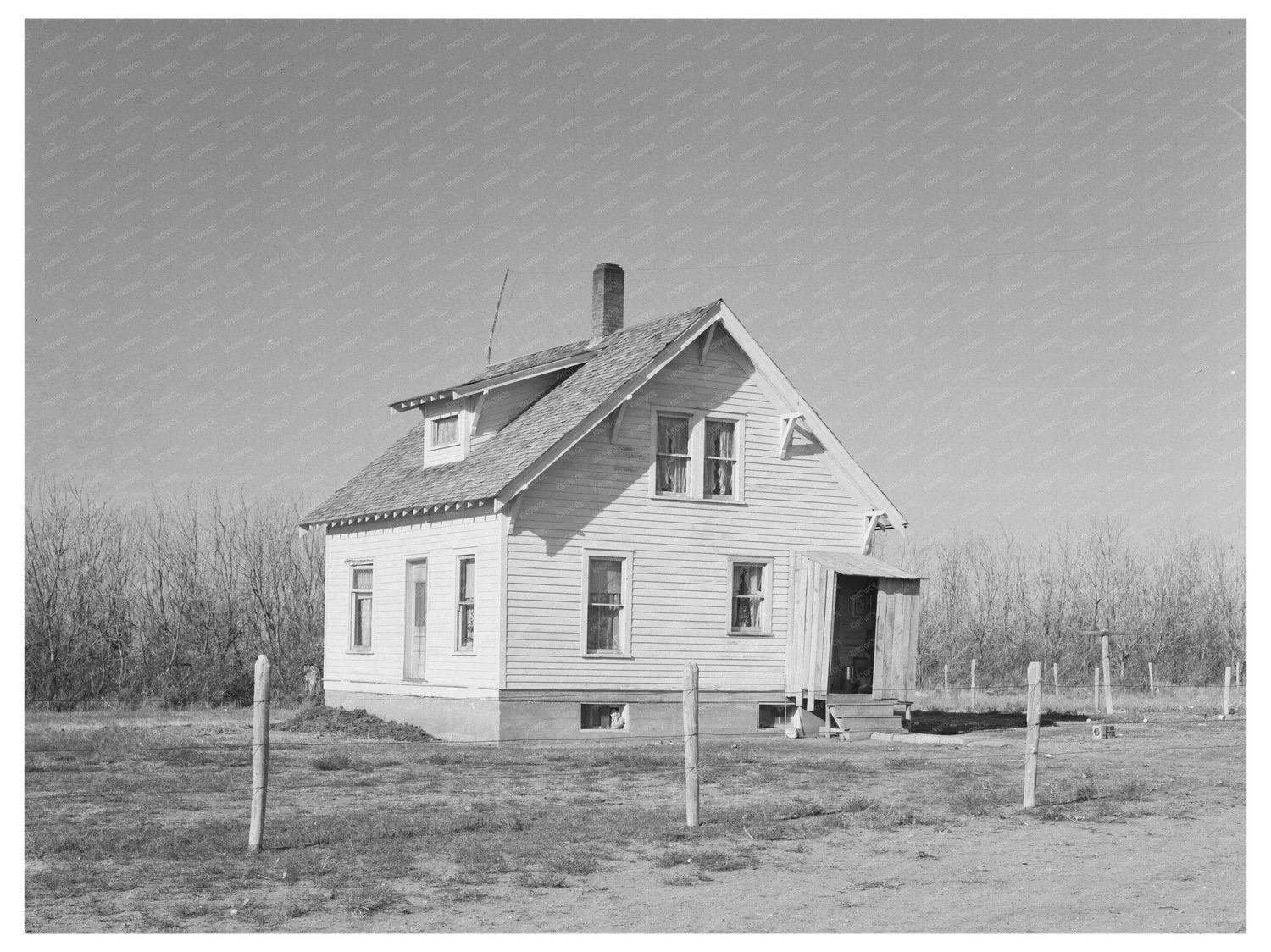 Home of Mr. Jorgenson in North Dakota 1937