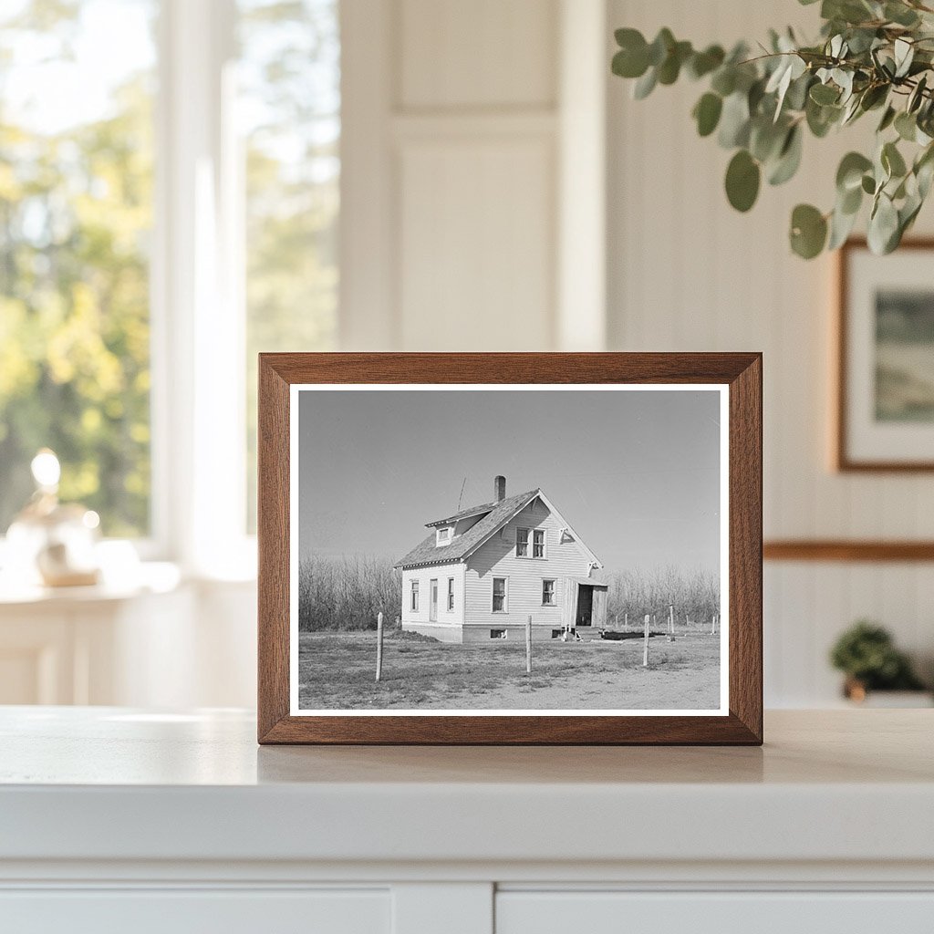 Home of Mr. Jorgenson in North Dakota 1937