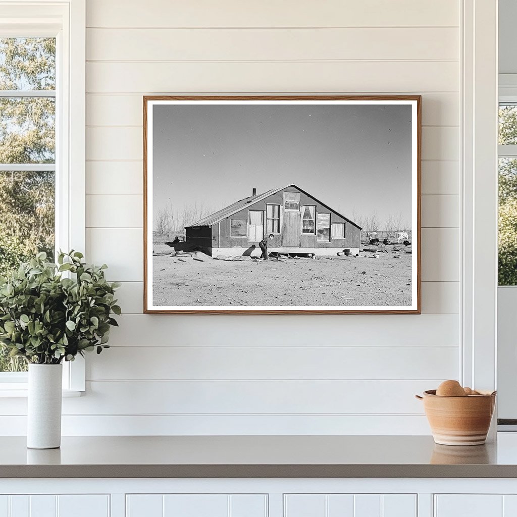 Mennonite Farm Home in Sheridan County Montana 1937