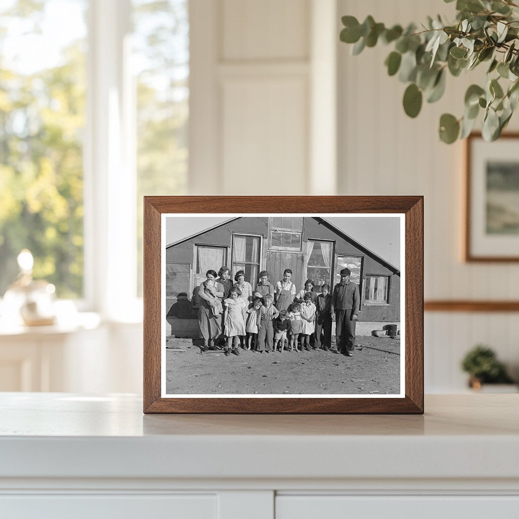Mennonite Family in Montana November 1937