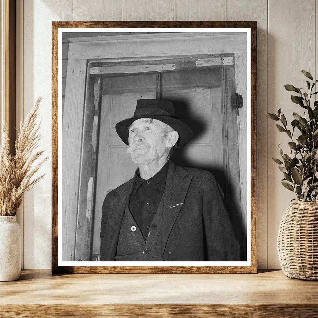 Vintage 1937 Image of George McCoy Sheep Rancher in Montana