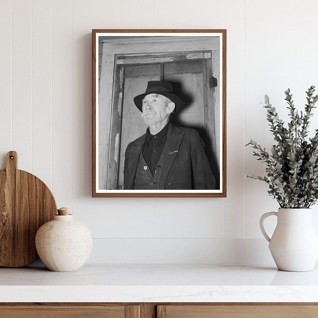 Vintage 1937 Image of George McCoy Sheep Rancher in Montana