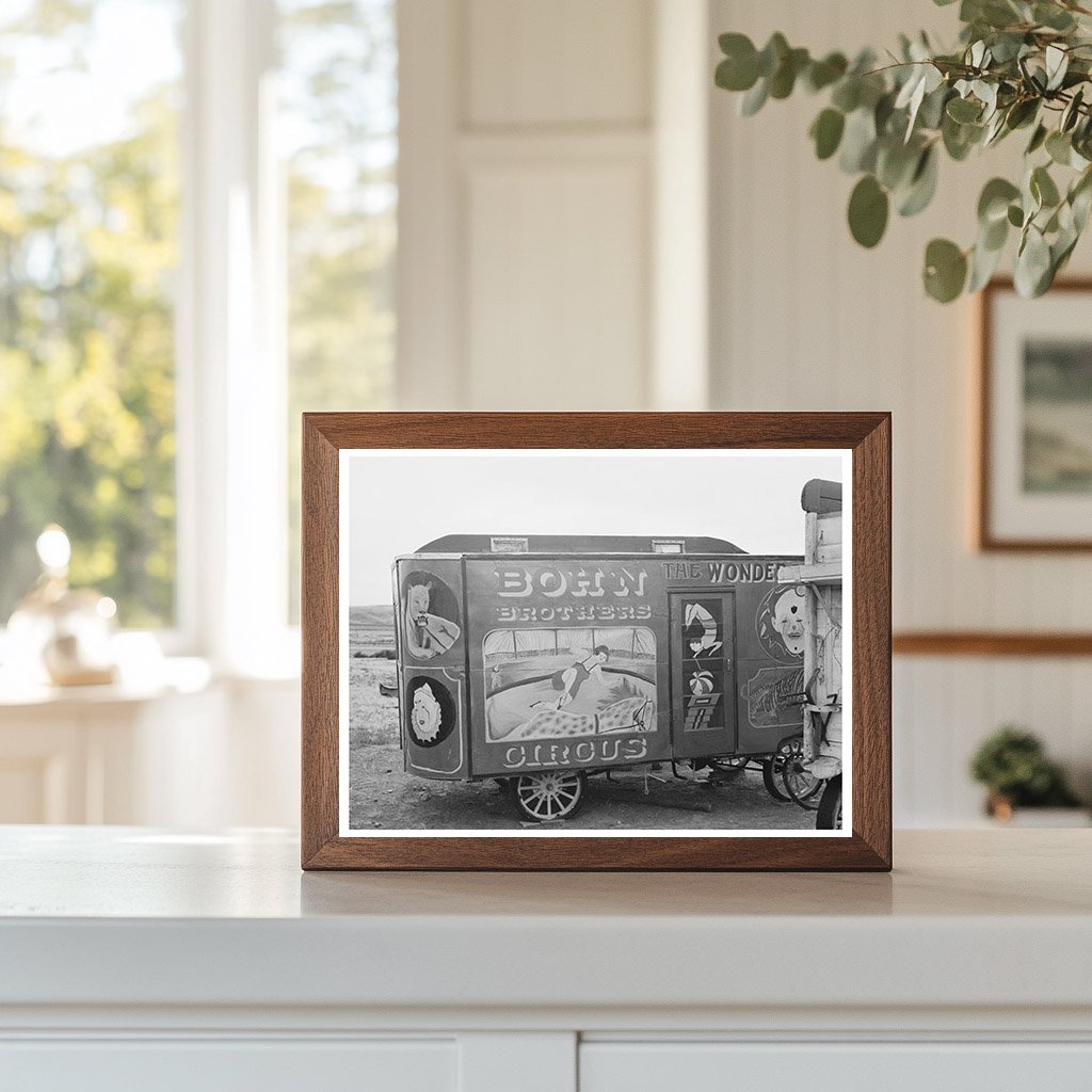 Vintage Circus Wagon by Mr. Whitmarsh Archer Montana 1937