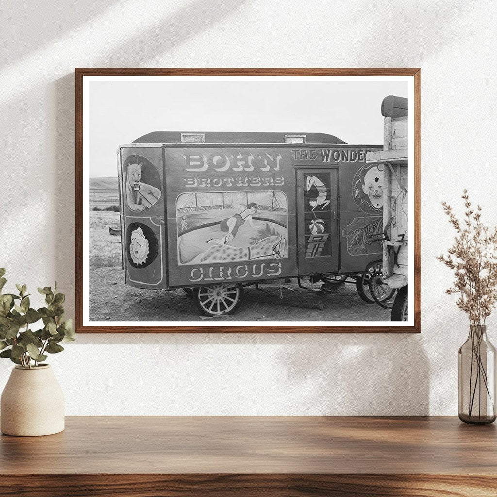 Vintage Circus Wagon by Mr. Whitmarsh Archer Montana 1937