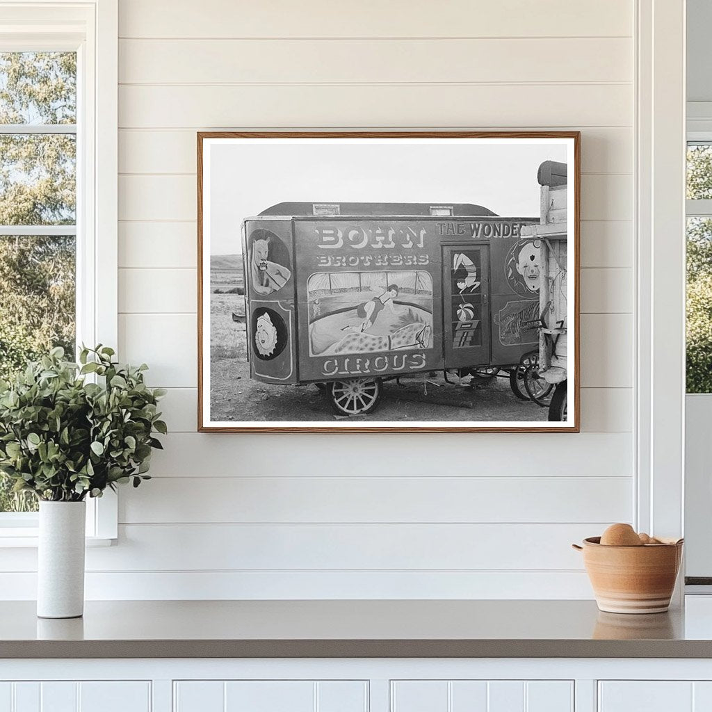 Vintage Circus Wagon by Mr. Whitmarsh Archer Montana 1937