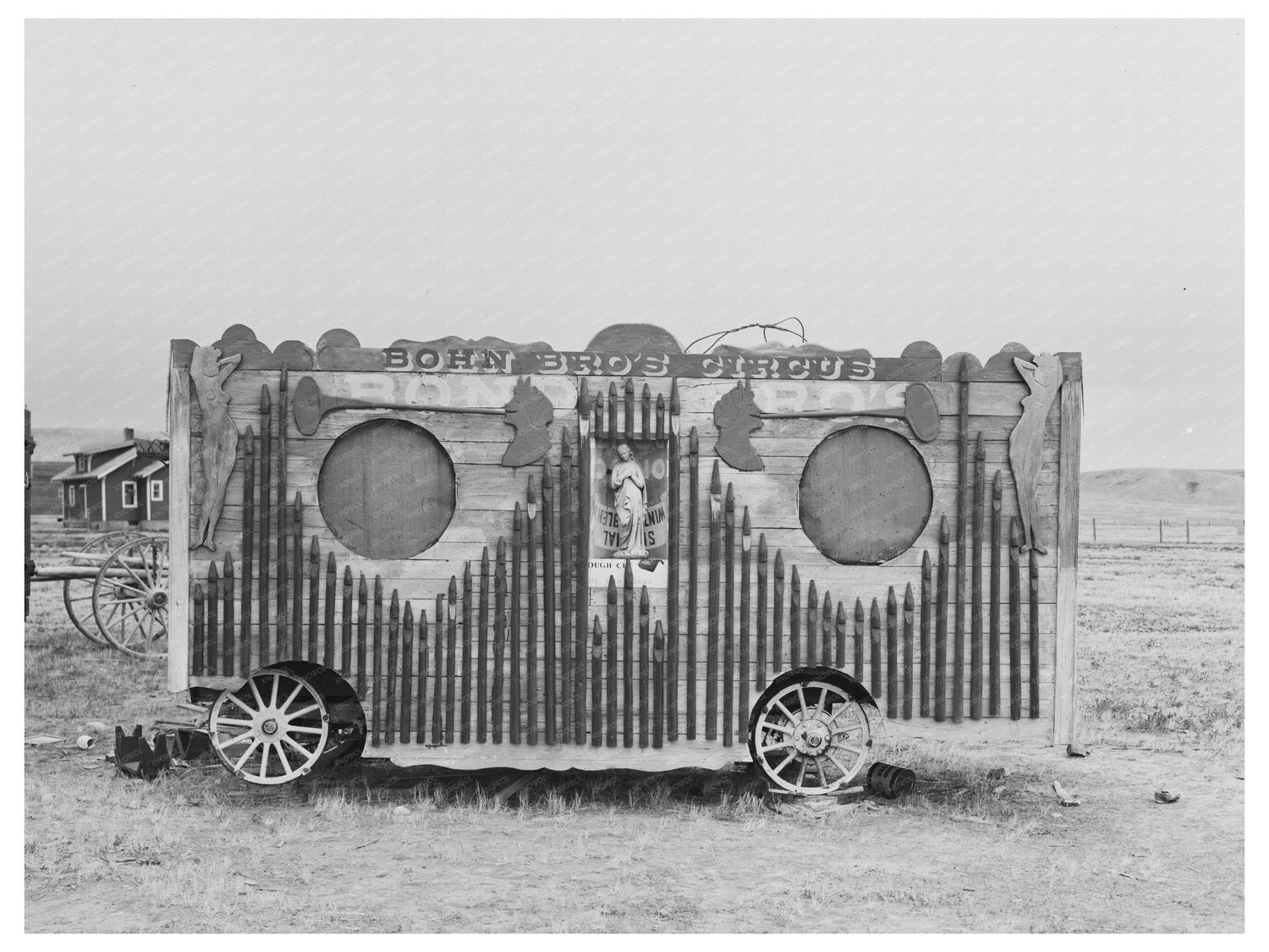 Vintage Circus Wagon by Mr. Whitmarsh Montana 1937