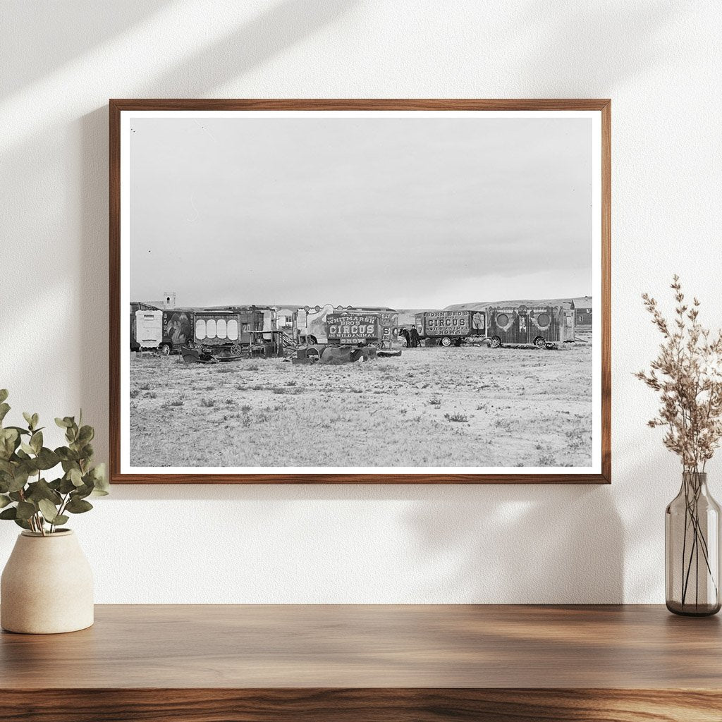 Vintage Circus Wagons by Mr. Whitmarsh 1937