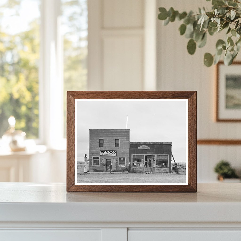 Vintage Store Building in Archer Montana 1937