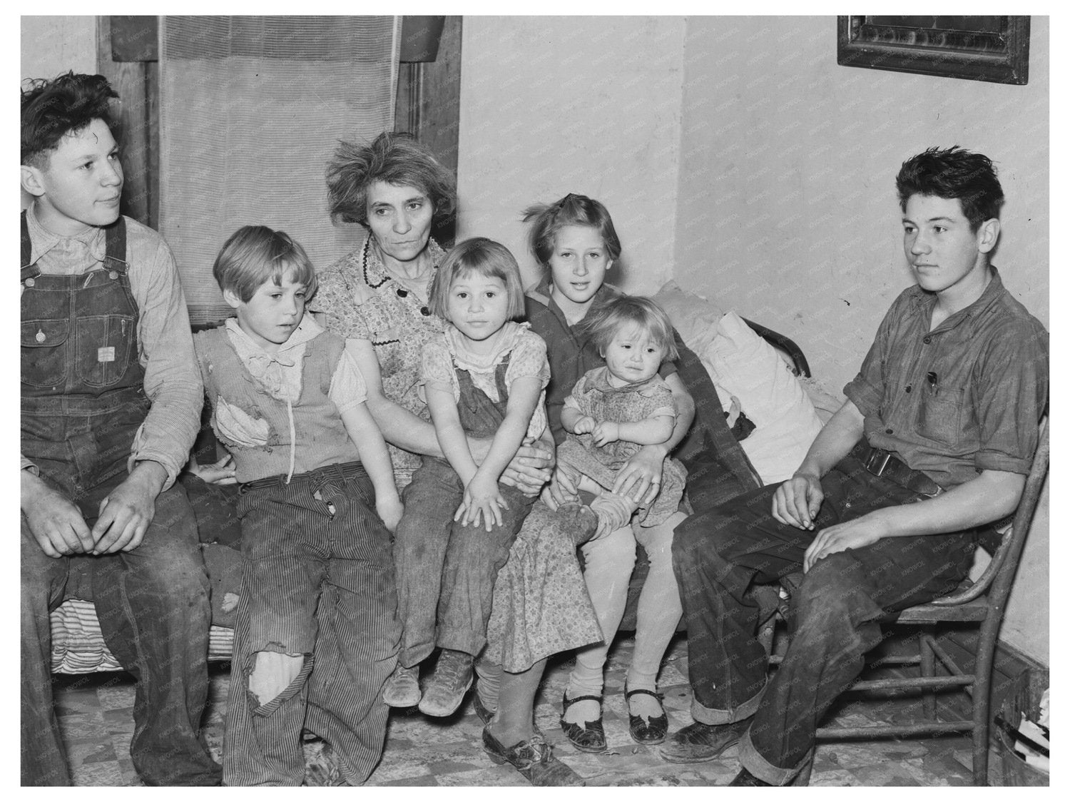 Family Farmers in Divide County North Dakota 1937