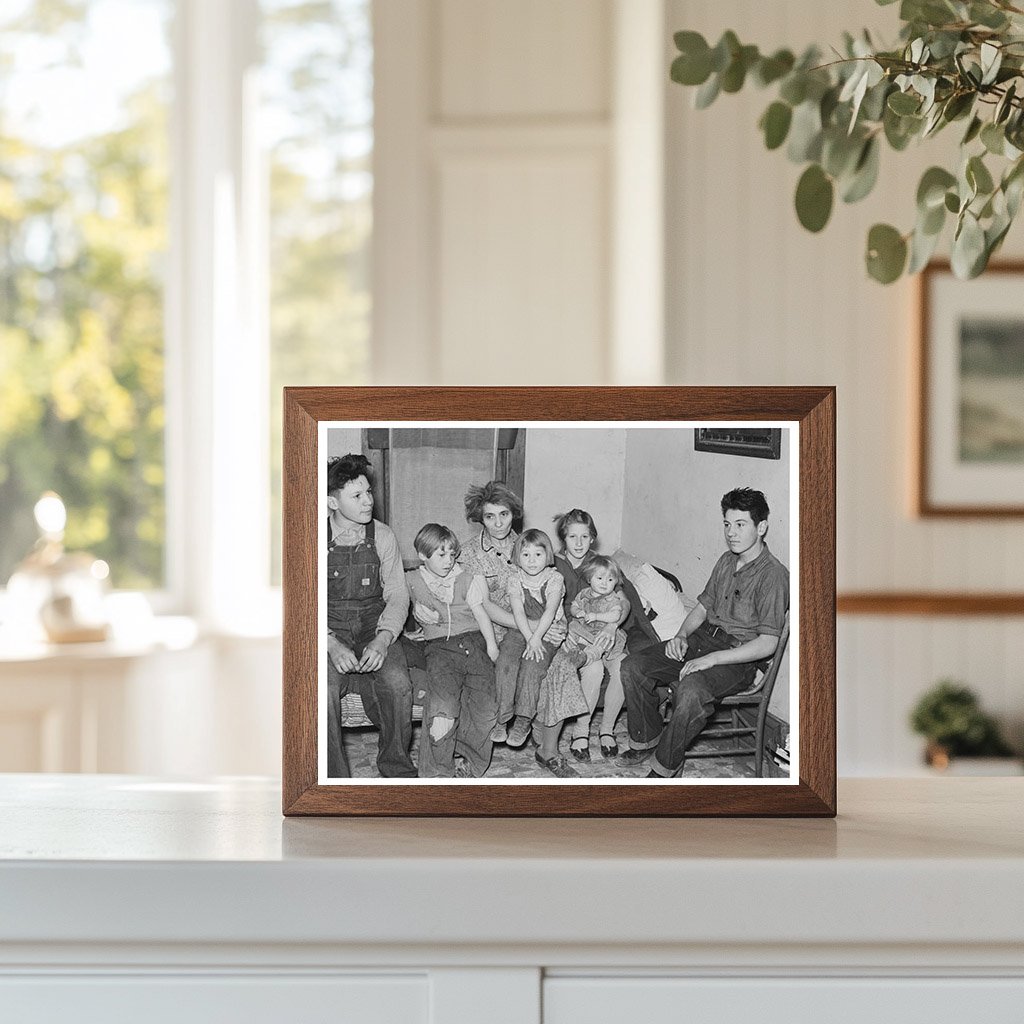 Family Farmers in Divide County North Dakota 1937